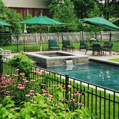 Small Inground Gunite Swimming Pool Inspiration Gallery