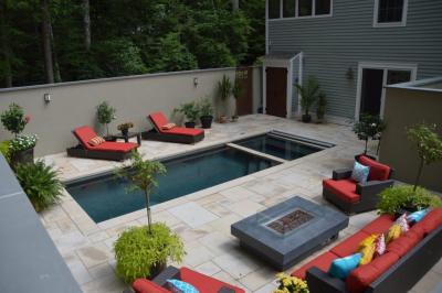 Small Inground Gunite Swimming Pool Inspiration Gallery