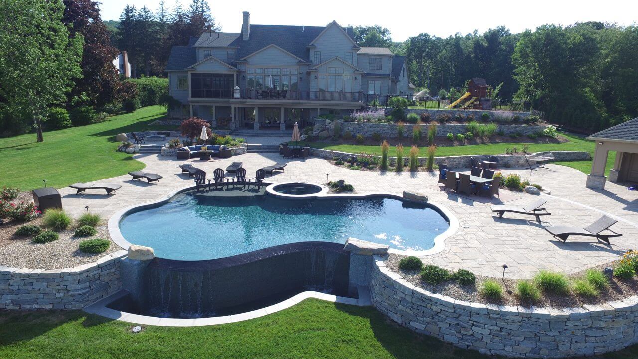 Vanedge Pool Photos CT | Vanishing Edge Pool Ideas