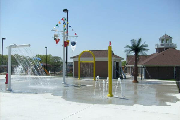 Gunite Commercial Children's Playscape and Waterpark