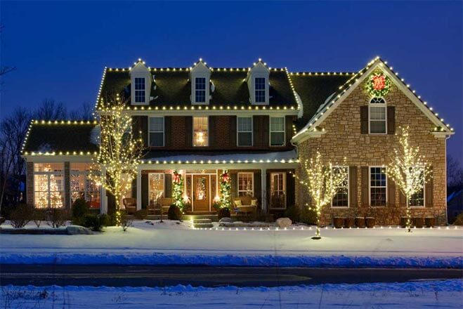 Residential Holiday Lighting Residential Holiday Lighting