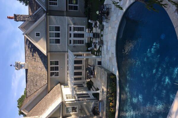 Beautiful Backyard Living with Swimming Pool