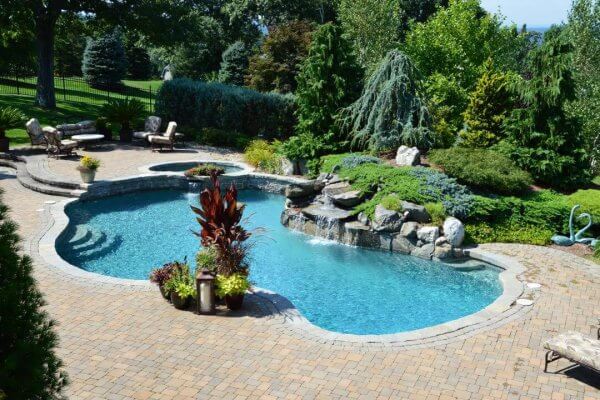 Gunite Pool and Pool Deck