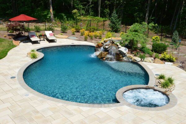 Free Form Inground Swimming Pool Builder & Installer Connecticut, Rhode Island and Massachusetts