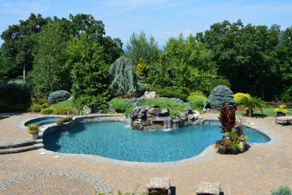 Gunite Swimming Pool Outdoor Living