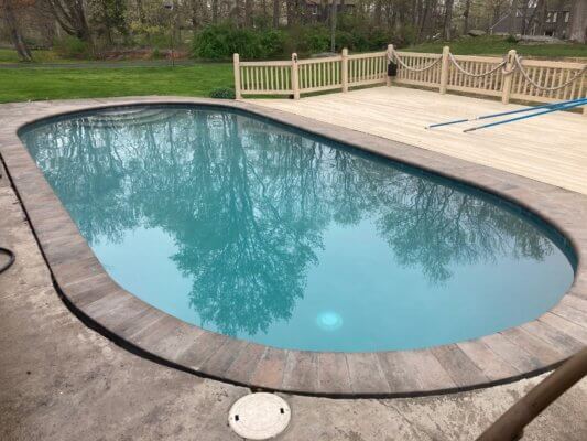 Inground Gunite Pool Renovation After