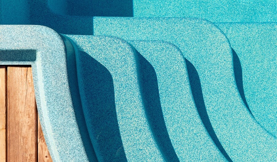 Inground Gunite Infinity Swimming Pool