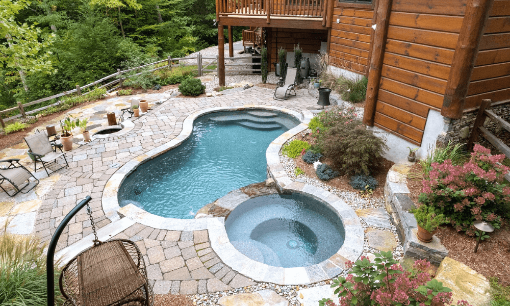 backyard swimming pool