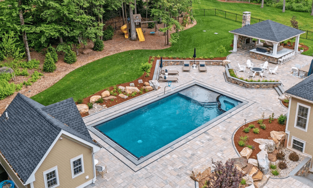 backyard swimming pool